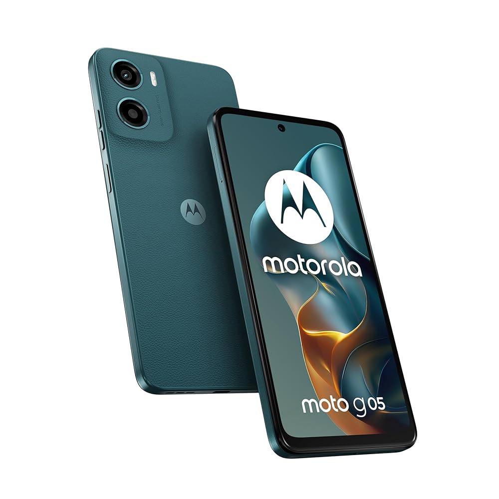 Motorola XT2523-3 Moto G05, Dual, 64GB 4GB Ram, Forest Green